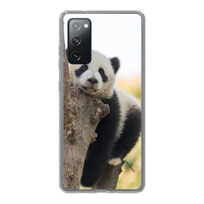 Produktbild von MuchoWow® Handyhülle Schutzhülle Hülle für Samsung Galaxy S20 FE Panda - Baum - Licht Silikon Softcase Handy Hülle - Abdeckung