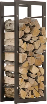 Produktbild von TPFLiving Kaminholzständer Kerry-I 25x60x100 schwarz-matt