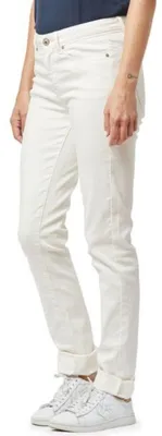 Image de Jean slim pour femme, marque Lee Cooper, couleur crème, taille W33