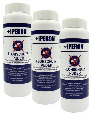 Produktbild von 3 x 100 g IPERON® Flohschutz Puder