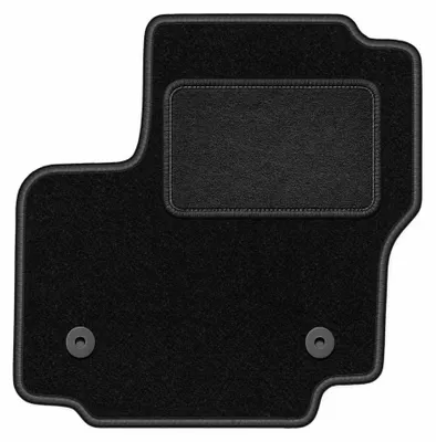 Immagine prodotto di Tappetino guidatore in moquette per Ford S-MAX MK1 2012-2015 (monovolume) – 1 pezzo, nero, su misura – Wielganizator LUX