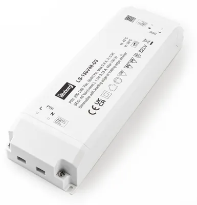 Productafbeelding van Led-transformator, 48 V, 50 W, dimbaar voor ledstrips