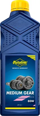 Obrázok produktu pre Prevodový olej Putoline Medium Gear SAE 80W 1 litrová fľaša / API GL-1