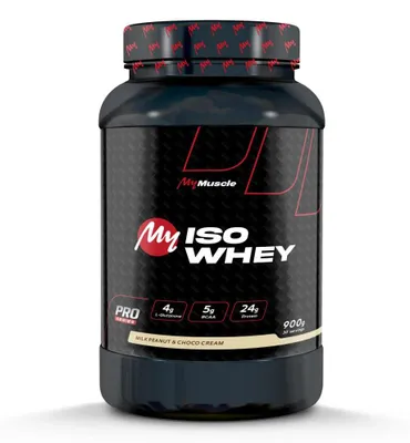 Image de Whey Isolate - MyMuscle - My Iso Whey (900g) - Saveur Milky Peanut et Choco Cream