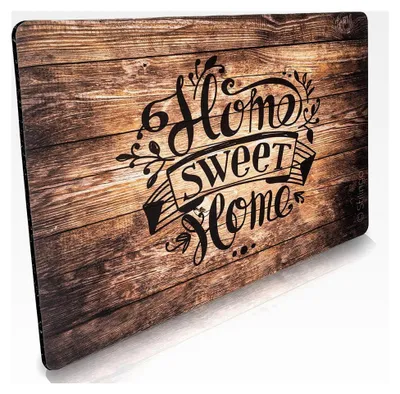 Produktbild von Fußmatte für Innen- und Außenbereich mit Spruch "Home Sweet Home" 70 x 50 cm