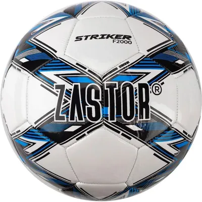 Produktbild von Zastor Striker (Size 4) Trainingsball - Weiß / Blau  | Größe: 4
