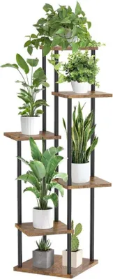 Immagine prodotto di Tavola da giardinaggio in metallo - 6 ripiani - Per uso interno ed esterno - Design moderno