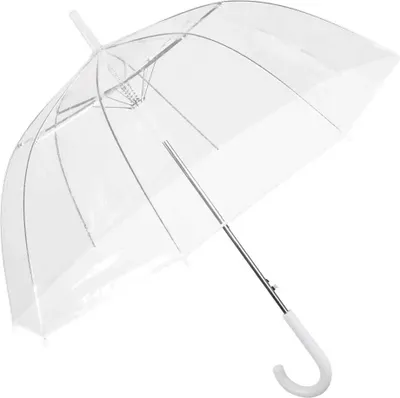 Produktbild von Transparenter Damenschirm Perletti Basic Transparent, 12063