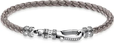 Produktbild von Thomas Sabo - A2012-682-5-L17 - Uni-Armband - Silber-Leder - REBEL AT HEART - 17 cm