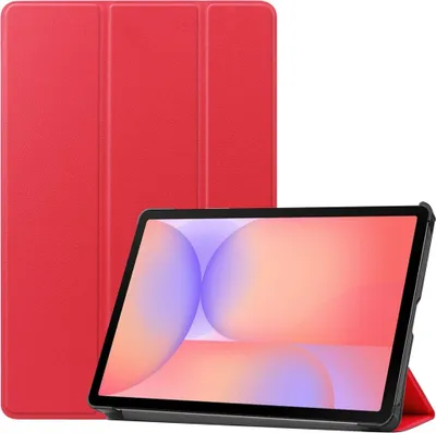 Produktbild von Samsung Galaxy Tab S10 Lite Hülle - Coverup Tri-Fold Ständer Klapphülle mit Schlaf/Wach-Funktion - Rot