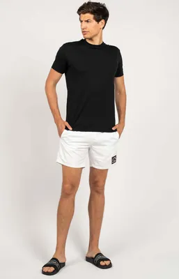 Obrázok produktu pre KARL LAGERFELD BEACHWEAR Plavky pánske textilné biele SF13774 - veľkosť: M
