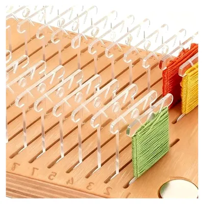 Produktbild von Stickgarn-Organizer – Spulenhalter mit 24 Fächern und Fadenhalter