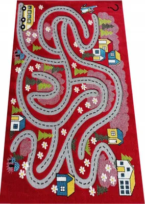 Obrázek produktu pro Dětský kusový koberec Color kids 02 červený 150x200