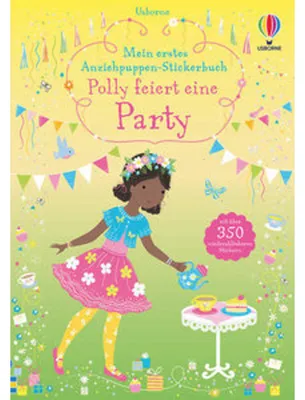 Obrázok produktu pre Mein erstes Anziehpuppen-Stickerbuch: Polly feiert eine Party
