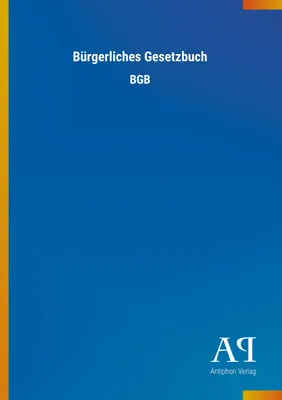 Produktbild von Bürgerliches Gesetzbuch