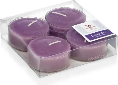 Produktbild von Maxi-Duftteelichter Lavendel 21 x Ø 57 mm, 4 Stück