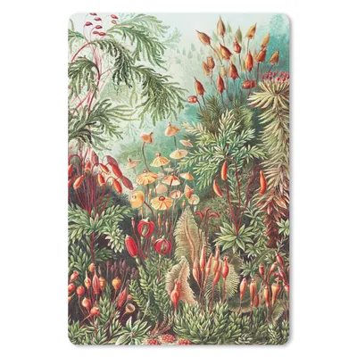 Produktbild von MuchoWow® Mauspad Mousepad Blumen - Kunst - Vintage - Natur - Botanisch 18x27 cm - Mousepads - Maus Mat - Pad - Mausunterlage