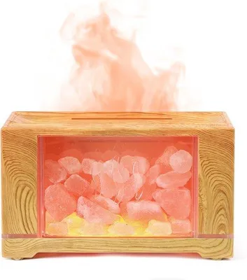 Productafbeelding van 2-in-1 Aroma Diffuser & Ultrasone Luchtbevochtiger met 4 LED-kleuren, 150 ml