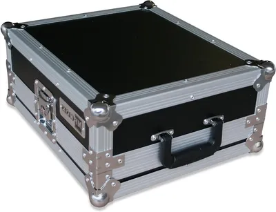Productafbeelding van Mixercase DJ - Mengpaneel koffer - Apparatuur vervoeren - Verstevigde wanden - 32.5x38.6cm binnenmaat - Zwart