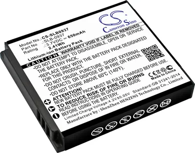 Produktbild von TECHTEK Akku Kompatibel mit [Samsung] CL5, i8, L730, L830, NV33, NV4, PL10 Ersetzt SLB-0937