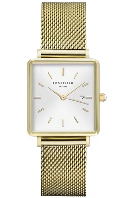 Zdjęcie produktu dla ROSEFIELD - Opaska na ramię - UNI - QWSG-Q03 - THE BOXY WHITE SUNRAY MESH GOLD
