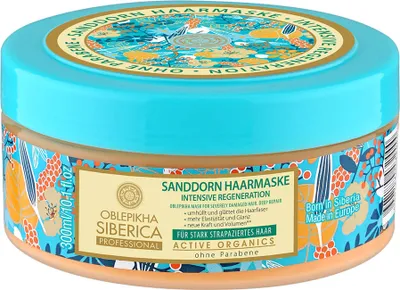 Produktbild von Natura Siberica Oblepikha Hair Mask For Severy Damaged Hair 300ml