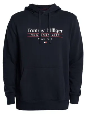Produktbild von Tommy Hilfiger - Kapuzenpullover für Herren NA118 (L) (Dunkles Marineblau)