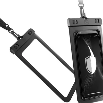 Produktbild von Wasserdichte Handyhülle 3mk Hydro Case, Schwarz