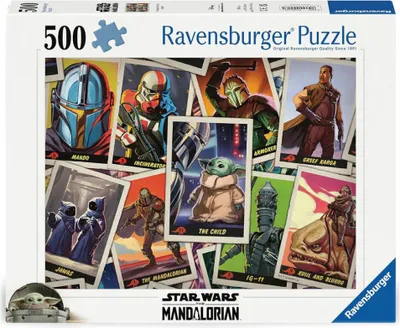 Image de Ravensburger Jigsaw Puzzle Star Wars Le Mandalorien de l'enfant, 500pcs.