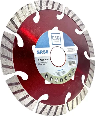 Produktbild von 3x Profi Diamant-Trennscheibe Diamantscheibe Ø 125 SRS8 Beton Turbo