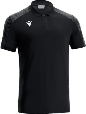 Produktbild von Macron Excellence Rock Poloshirt Kinder - Schwarz / Dunkelgrau