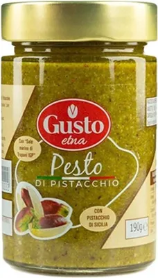 Produktbild von Pistazien-Pesto 190g - Gusto Etna