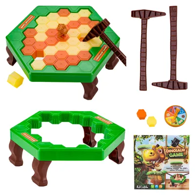 Produktbild von DK Rette den Dinosaurier Geschicklichkeitsspiel Familien Brettspiel