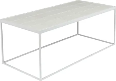 Produktbild von Zuiver Glazed Coffee Table Eisen/Keramik 93x42,5 cm