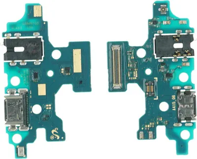 Produktbild von Ladebuchse für Samsung Galaxy A41 (SM-A415F) USB-C Platine Mikrofon, Kopfhöreranschluss Ladeanschluss Lade Eingang