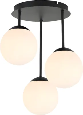 Image de Lampe Suspendue Toolight APP1815-3CPR Black White