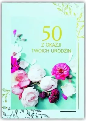 Obrázok produktu pre Blahoželanie k 50. narodeninám – Trend