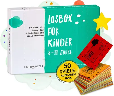 Image de 50 jeux créatifs pour enfants à partir de 8 ans. Idée cadeau pour filles et garçons. Aquatürkis