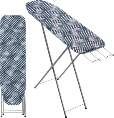 Produktbild von Žehliaca doska KADAX s priehradkou "Habo", parná žehliaca doska, 104 cm, geometrický vzor