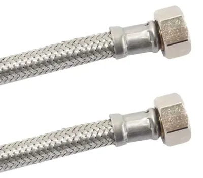 Immagine prodotto di Tubo Flessibile in Acciaio Inox 3/8" DN8, DVGW per Acqua Potabile, 500mm