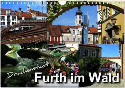 Produktbild von Drachenstadt Furth im Wald (Wandkalender 2025 DIN A4 quer), CALVENDO Monatskalender