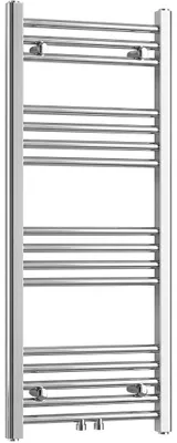 Productafbeelding van Badkamerradiator Benito - centrale aansluiting 50mm/zijwaarts - 271 W - chroom - 1000x450 mm