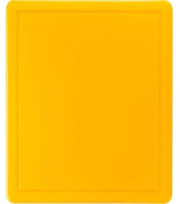 Produktbild von Schneidebrett, Haccp, Gelb, 600 X 400 X 18 Mm (Bxtxh)