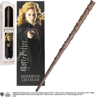 Produktbild von Noble Collection Harry Potter PVC Zauberstab-Replik Hermine Granger 30 cm NOB6314