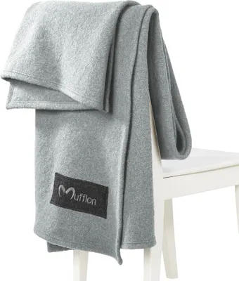 Produktbild von Mufflon W300 Mu-Plaid I fog 200 x 140 cm