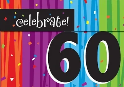 Produktbild von 60. Geburtstag Einladungskarten