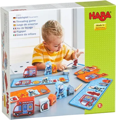 Produktbild von HABA Kleinkindwelt Fädelspiel Feuerwehr 1304652001