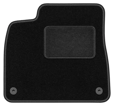 Image de Tapis conducteur en moquette pour Audi Q8 2018- (SUV) – 1 pièce, noir, sur mesure – Wielganizator LUX