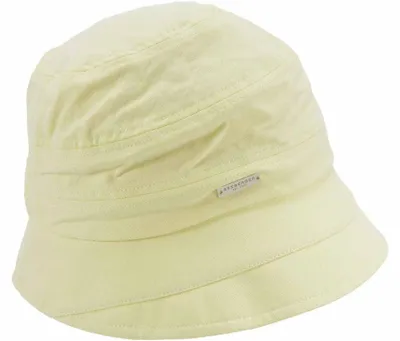 Seeberger Sommer Bucket Stoffhut 100% Baumwolle in beige