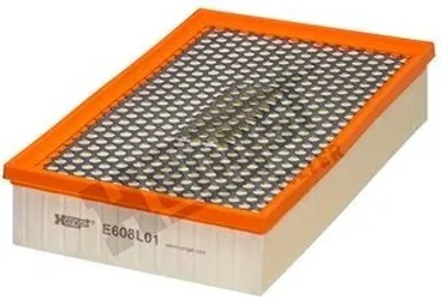 Produktbild von Luftfilter HENGST FILTER E608L01 für BMW 7 (E65, E66, E67) Filtereinsatz